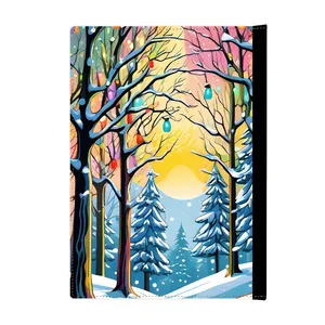 کلاسور پاد آفرین مدل منظره برفی زیبا کد 626