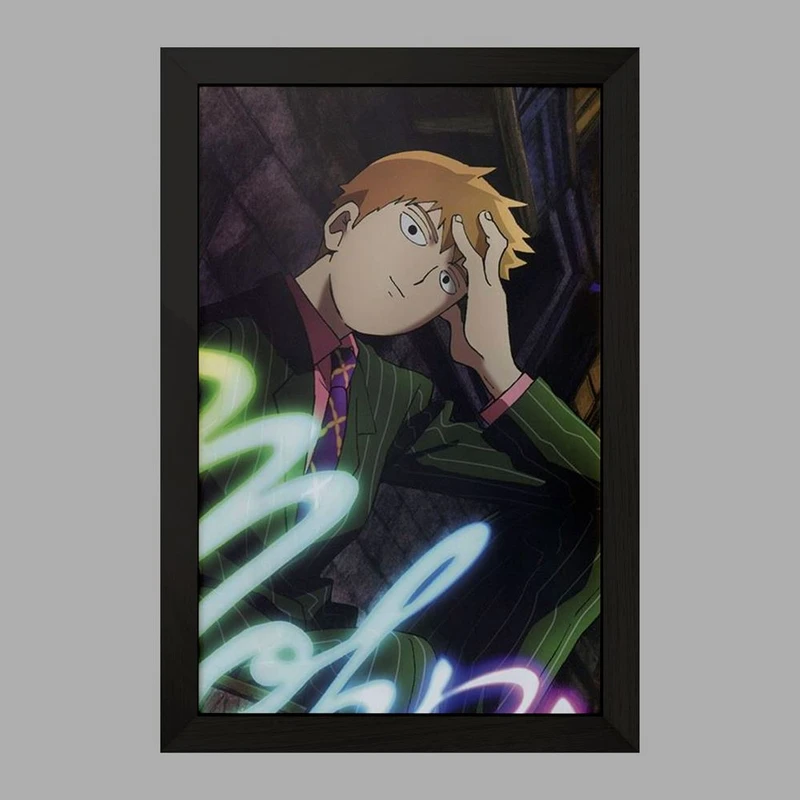 تابلو خندالو مدل اراتاکا انیمه موب سایکو Mob Psycho 100 کد 24459