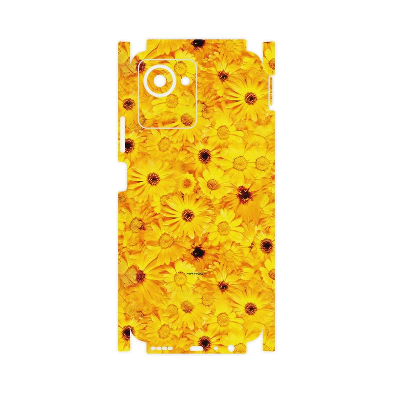 برچسب پوششی ماهوت مدل Yellow_Flower-FullSkin مناسب برای گوشی موبایل ریلمی C30s