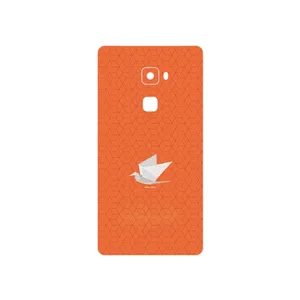 MAHOOT Minimalist origami bird Cover Sticker for Huawei Mate S