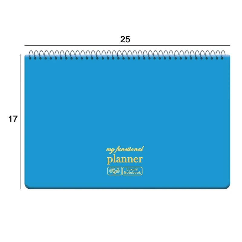 عکس شماره 28 : دفتر برنامه ریزی 60 برگ دایان مدل هفتگی طرح پاستلی