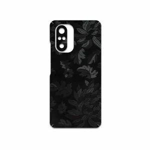 MAHOOT Black-Wildflower Cover Sticker for Xiaomi Mi 11i