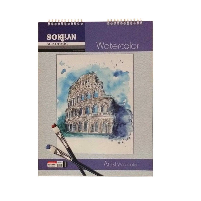 دفتر آبرنگ سخن طرح ایتالیا مدل A3