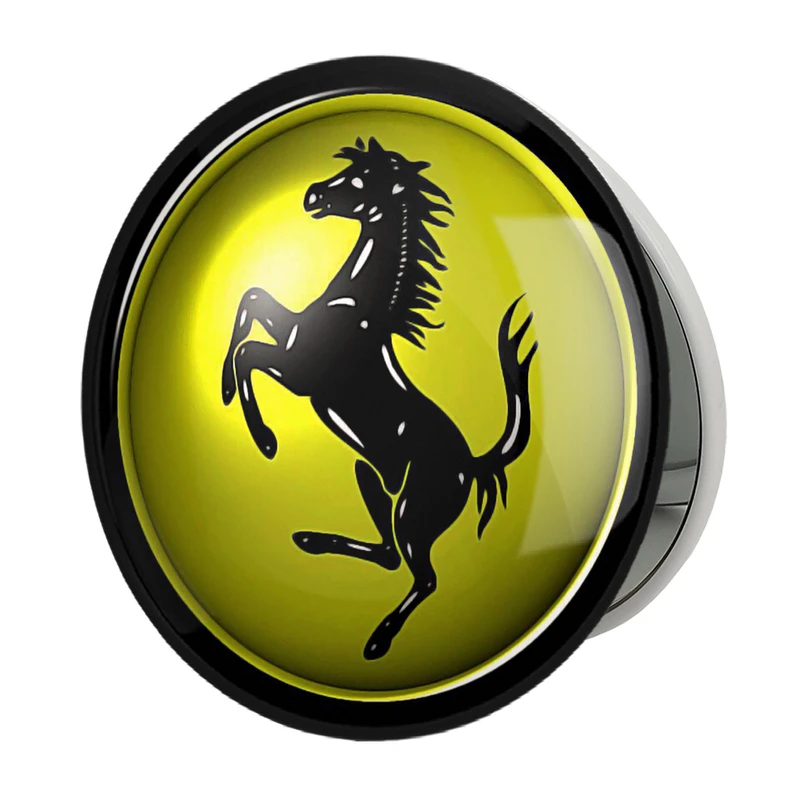 آینه جیبی خندالو طرح فراری Ferrari مدل تاشو کد 23414 
