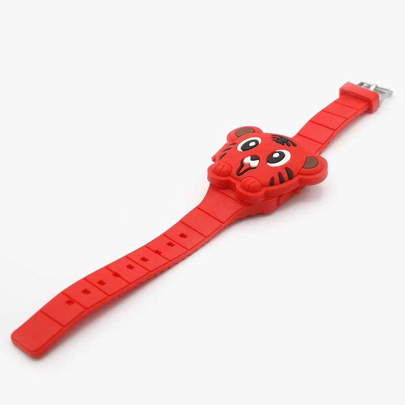 ساعت مچی دیجیتال مدل فانتزی سیلیکونی طرح ببری کیوت کد 2