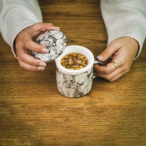 ماگ سرامیکی بومی مدل آبرنگی کد 002