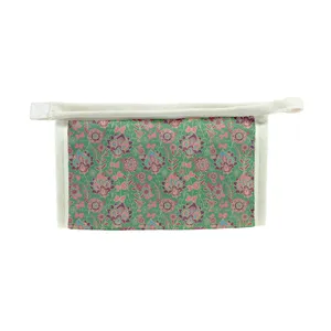 کیف لوازم آرایش زنانه مدل گلدار کد son50