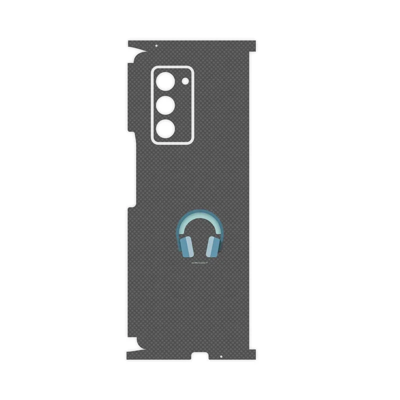برچسب پوششی ماهوت مدل Minimal Headphone Icon-FullSkin مناسب برای گوشی موبایل سامسونگ Galaxy Z FOLD 2