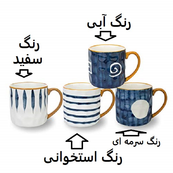 ماگ مدل دسته دار ژاپنی کد 1369n 1080 ماگ مدل دسته دار ژاپنی کد 1369n 1080