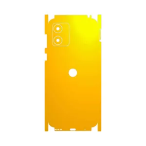 MAHOOT Matte-Deep-Mustard-FullSkin Cover Sticker for Motorola Moto E13