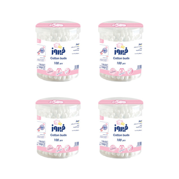 گوش پاک کن فیروز کد 004 بسته 4 عددی