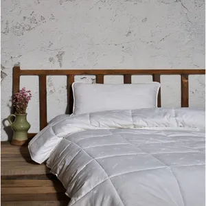 لحاف کتان باکس مدل کد03 دو نفره سایز 215x195 سانتی متر