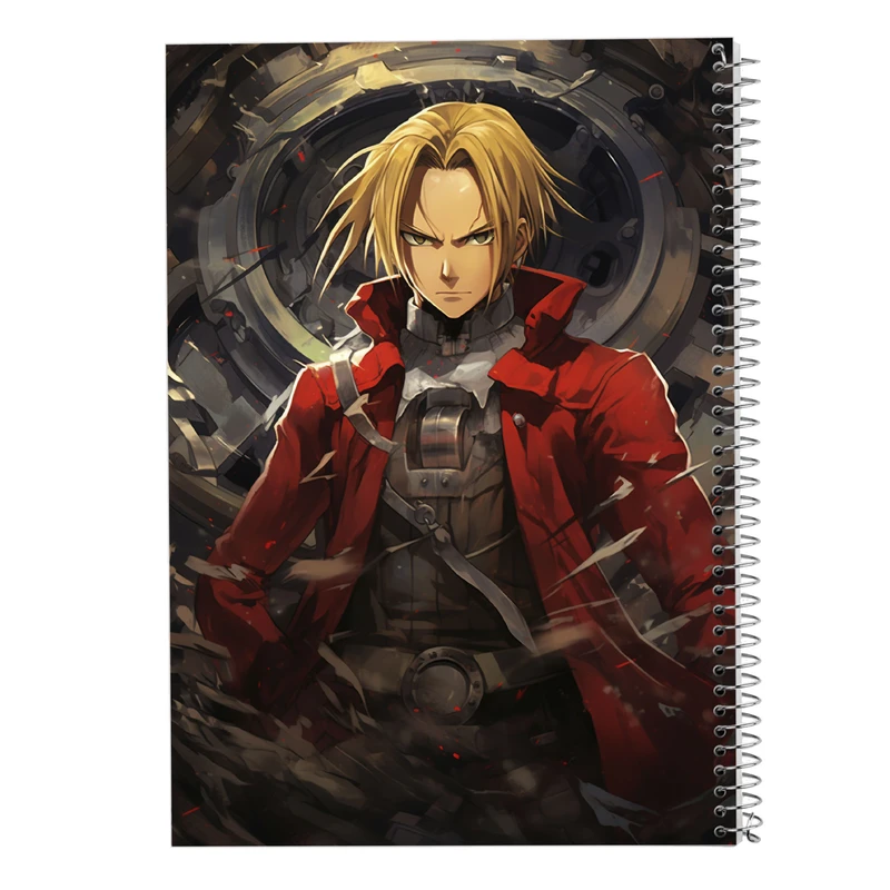 دفتر مشق 100 برگ مدوپد مدل Fullmetal Alchemist کد DF2311