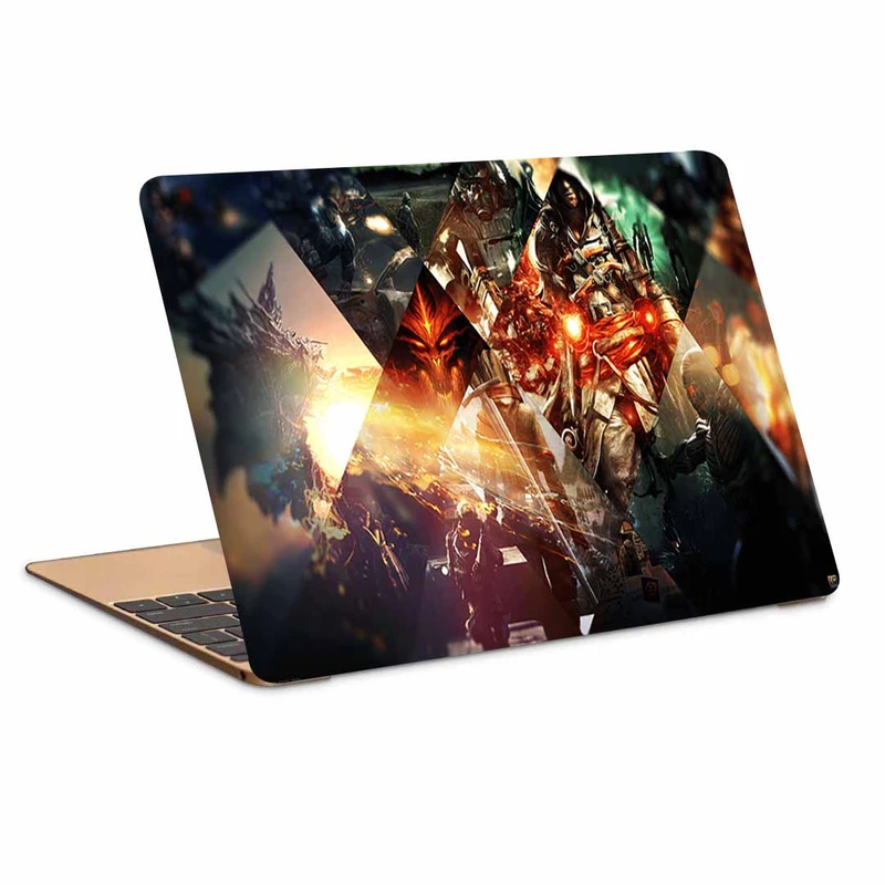استیکر لپ تاپ طرح gaming wallpaper کد N-245مناسب برای لپ تاپ 15.6 اینچ