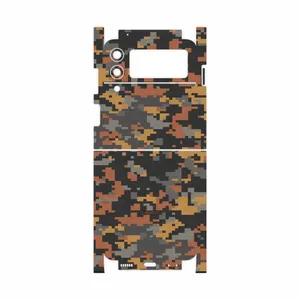 MAHOOT Army-Autumn-pixel-FullSkin Cover Sticker for Samsung Galaxy Z Flip3 5G