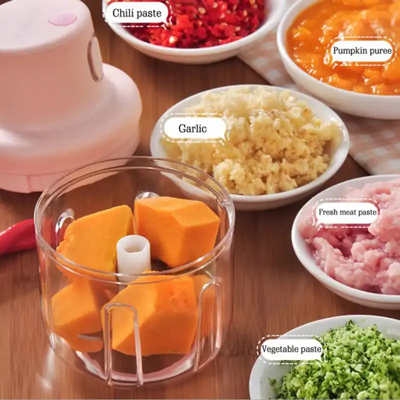 خردکن مدل intelligent electric garlic machine