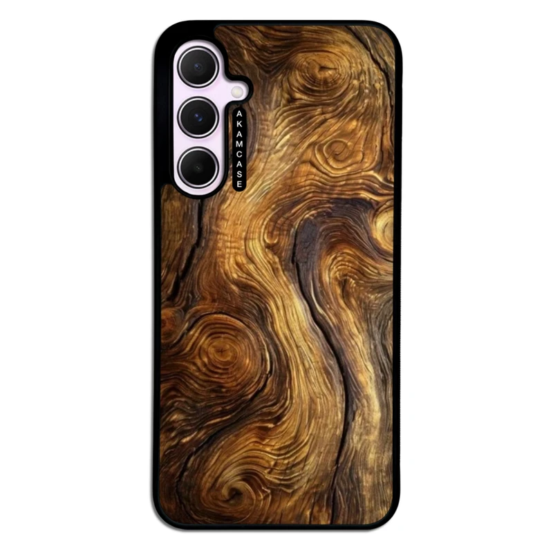 کاور آکام مدل AMC-WSGA35-WOOD-26 مناسب برای گوشی موبایل سامسونگ Galaxy A35