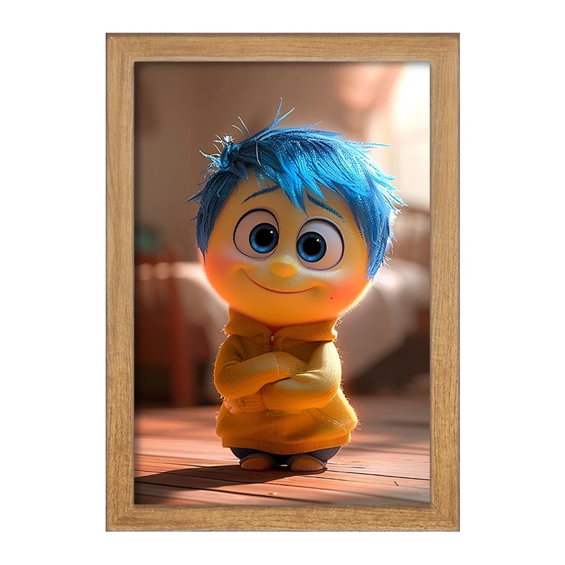 تابلو خندالو مدل شخصیت شادی اینساید اوت کد F3345