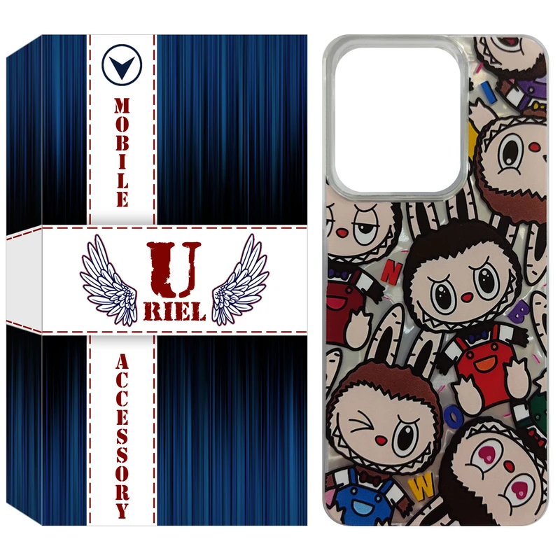 کاور یوریل مدل HLG طرح عروسک های لبوبو مناسب برای گوشی موبایل شیائومی Redmi 13C 4G / Poco C65