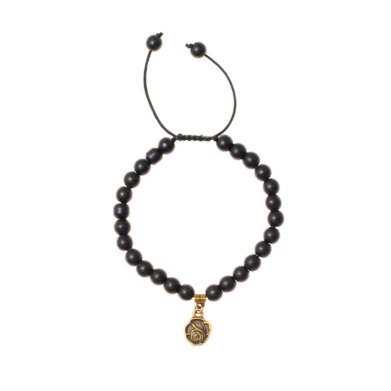 دستبند زنانه دلنار گالری مدل اونیکس گل رز