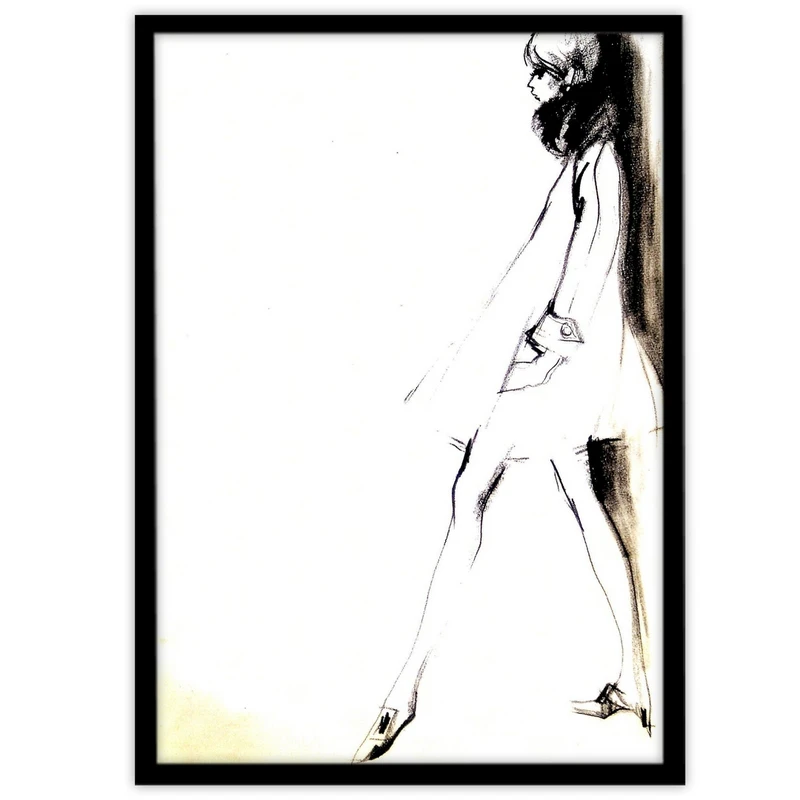 تابلو بکلیت طرح فشن مد و لباس زنانه مدل B-15080