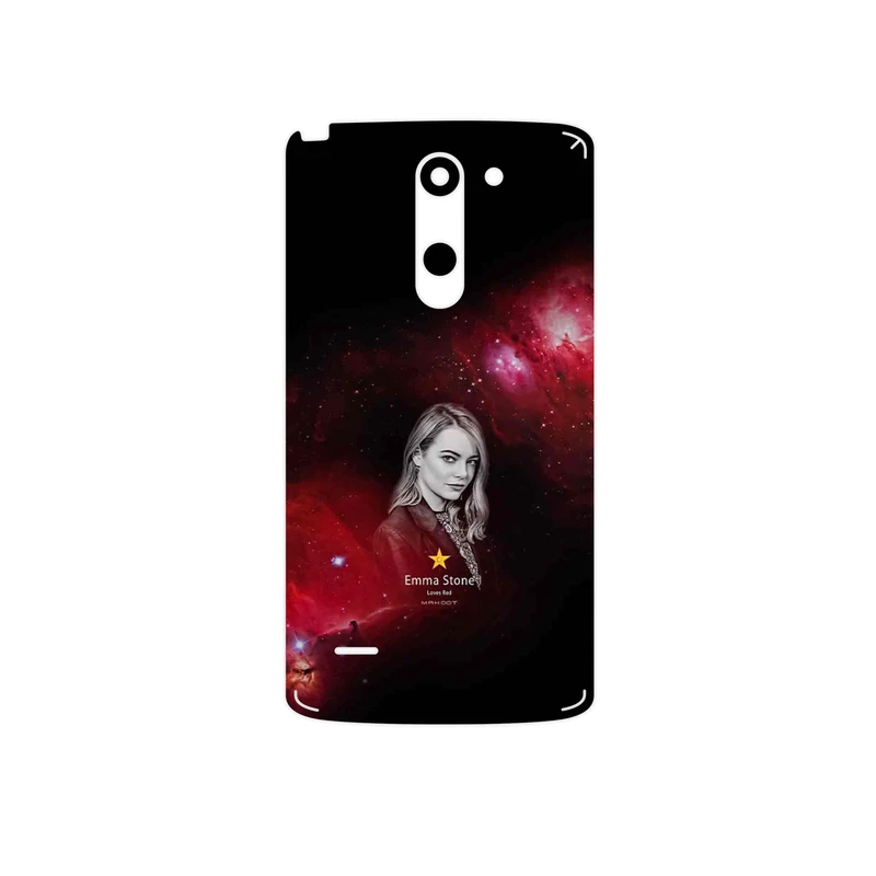 برچسب پوششی ماهوت مدل Emma Stone مناسب برای گوشی موبایل ال جی G3 Stylus