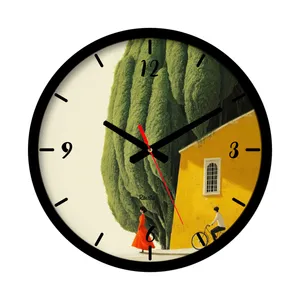 ساعت رومیزی عقربه‌ای راویتا مدل خانه عاشقانه کد 3685