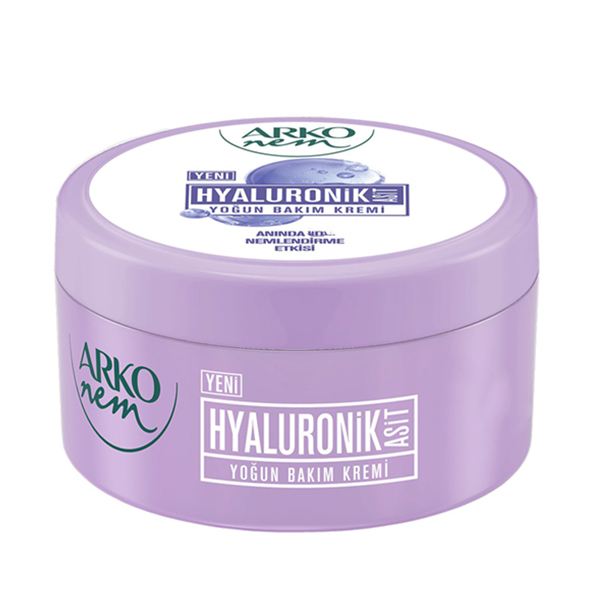 کرم نرم کننده دست و صورت آرکو نم مدل هیالورونیک مناسب پوست خشک حجم 250 میلی لیتر