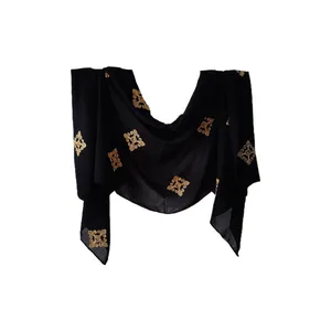 شال زنانه مدل خامه دوزی کد 1