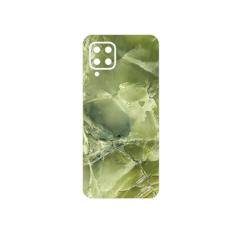 برچسب پوششی ماهوت مدل Green_Crystal_Marble مناسب برای گوشی موبایل سامسونگ Galaxy F22