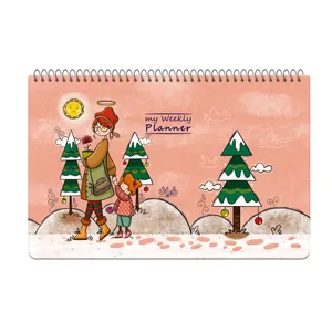 دفتر برنامه‌ ریزی 60 برگ دایان مدل هفتگی بدون تاریخ کد 424