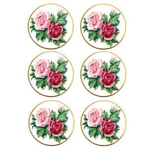 پیش دستی تویگار مدل Rose بسته 6 عددی
