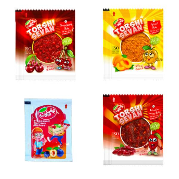 تمر خمیری 4 طعم ترش سون - 925 گرم بسته 20 عددی
