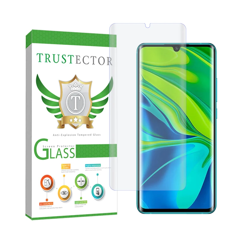 محافظ صفحه نمایش یووی تراستکتور مدل UVLIGHT مناسب برای گوشی موبایل شیائومی Mi Note 10 Lite