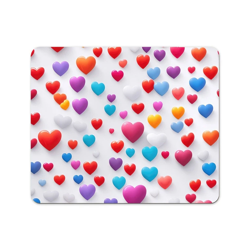  ماوس پد پاد آفرین طرح قلب کد 1081 سایز 19*24 سانتی متر