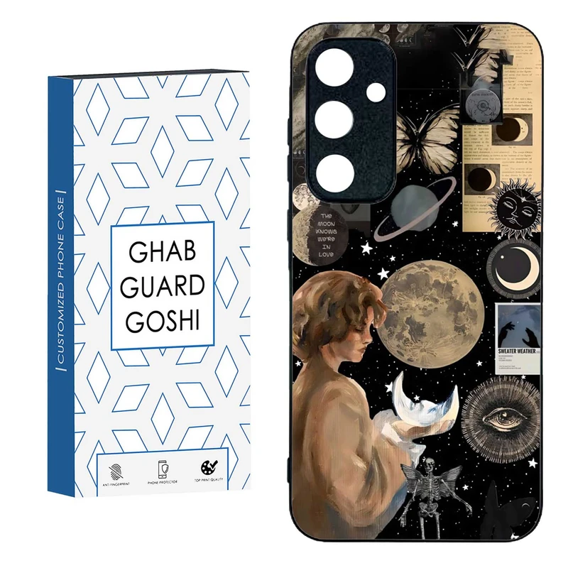 کاور قاب گارد گوشی طرح ماه کد TPU-059 مناسب برای گوشی موبایل سامسونگ  GALAXY A35  