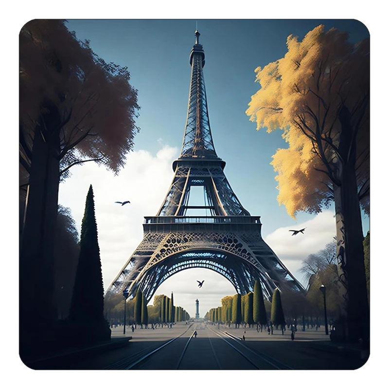 مگنت کاکتی طرح پاریس Paris مدل mp59783