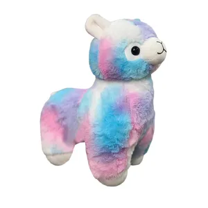 عروسک مدل لاما کهکشانی ارتفاع 25 سانتی‌ متر