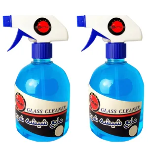 اسپری شیشه شوی خودرو اکتای مدل cleaner حجم 500 میلی لیتر بسته 2 عددی