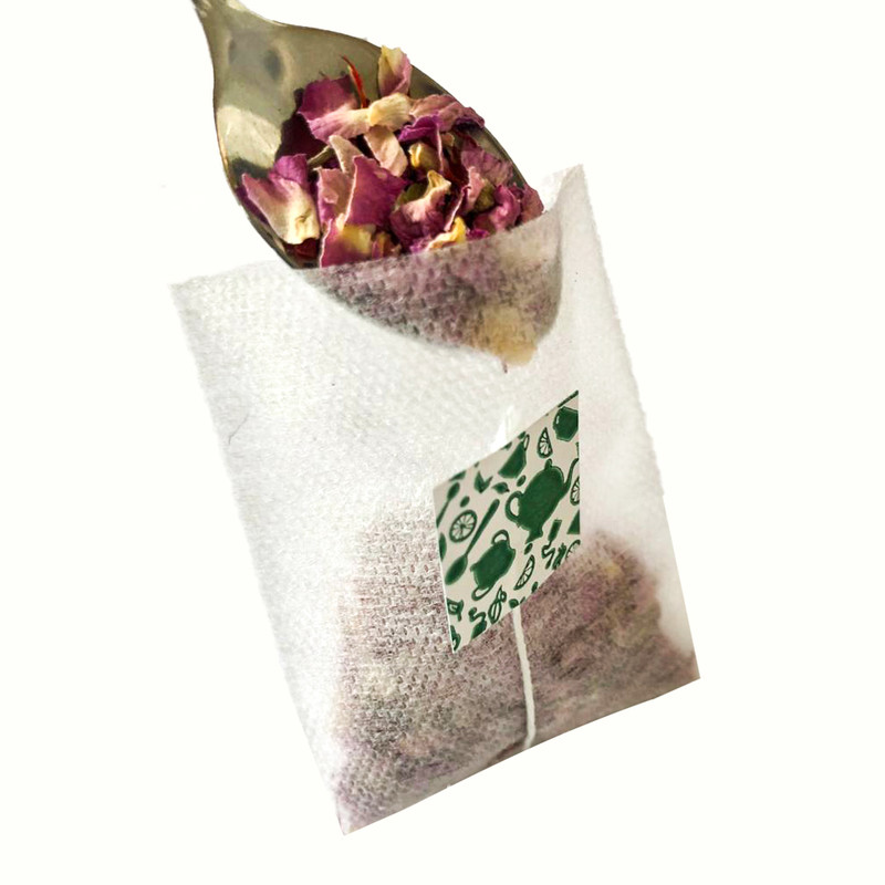 فیلتر چای مدل هرمی خالی بسته 50 عددی