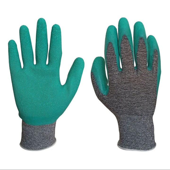 دستکش ایمنی  مدل ضد برش کد 8076 بسته 60 عددی