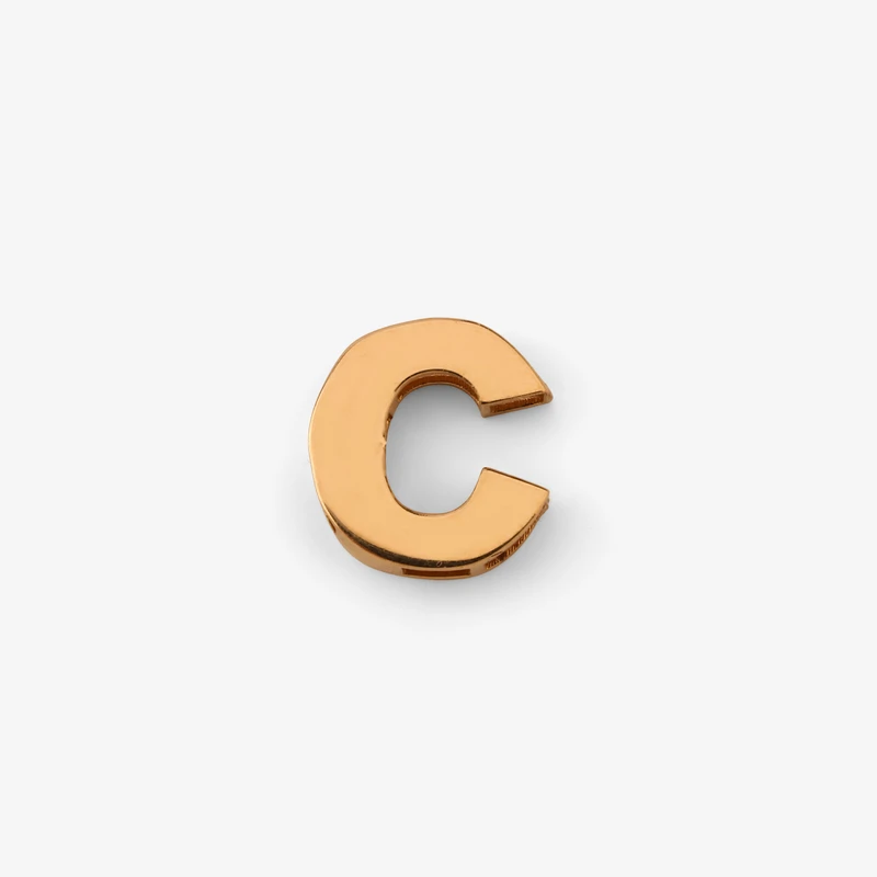 آویز گردنبند طلا 18 عیار زنانه مایا ماهک طرح حرف C کد MM2140