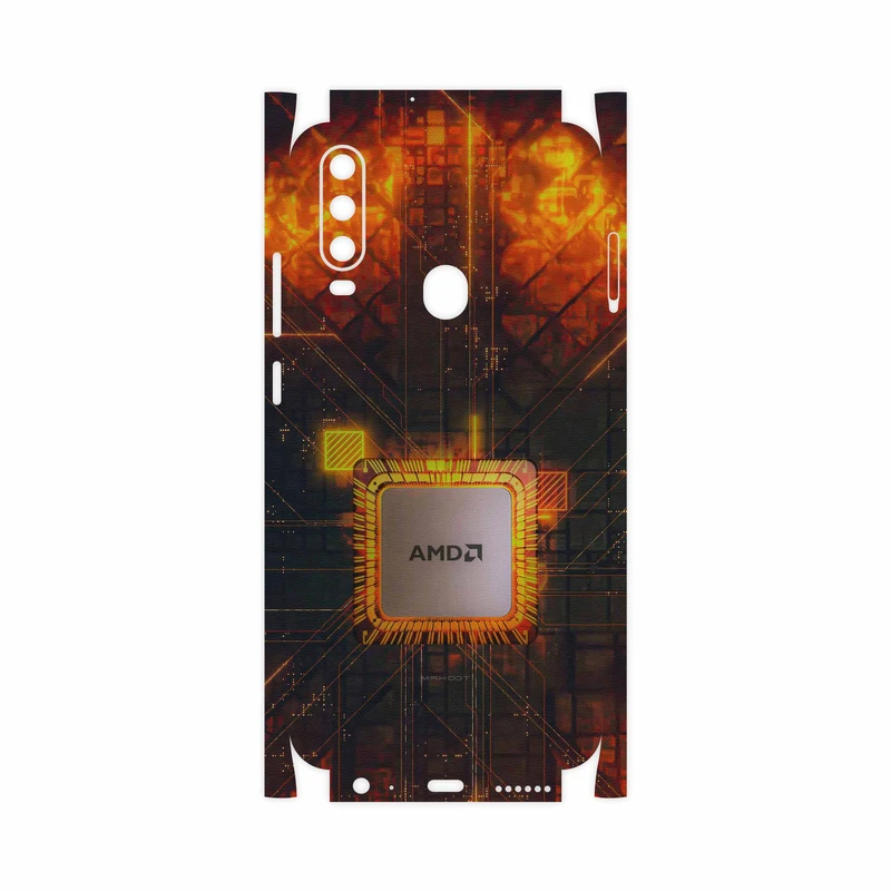 برچسب پوششی ماهوت مدل AMD Brand-FullSkin مناسب برای گوشی موبایل جی ال ایکس Shahin 2