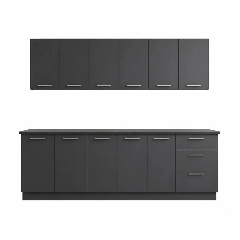 کابینت آشپزخانه زمینی/دیواری 11 در مدل سانچز