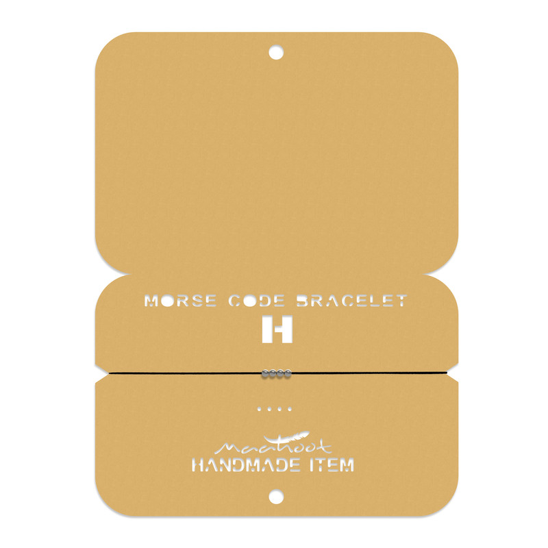 دستبند ماهوت مدل مورس طرح H