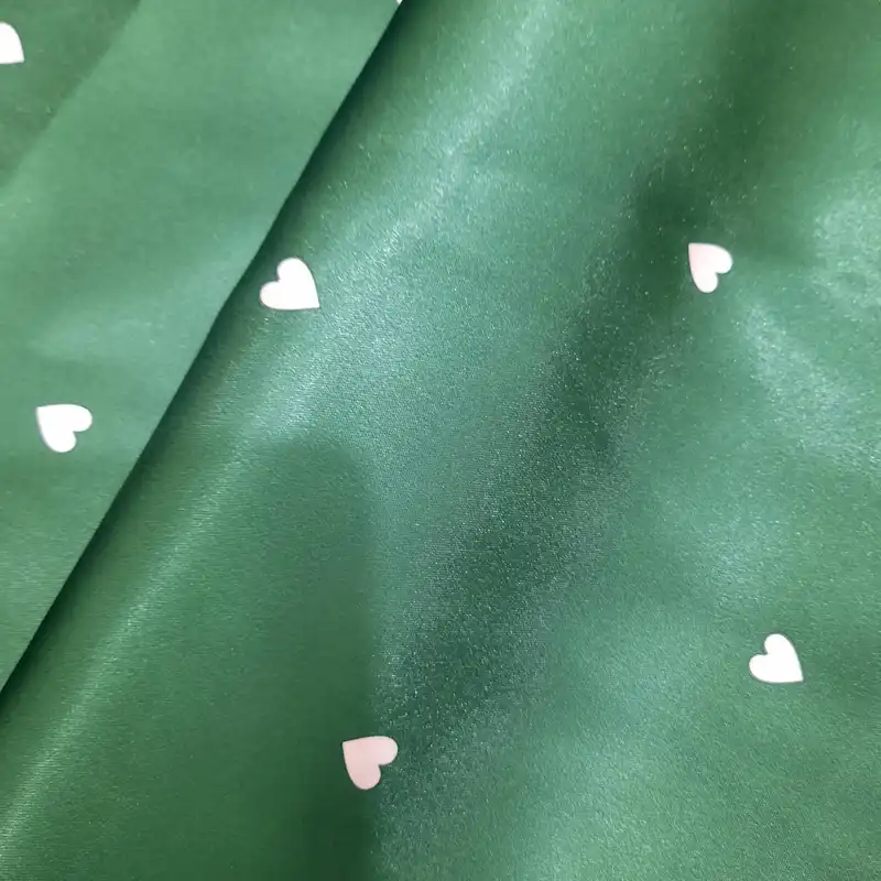 کش مو زنانه مدل اسکرانچی دنباله دار طرح قلب