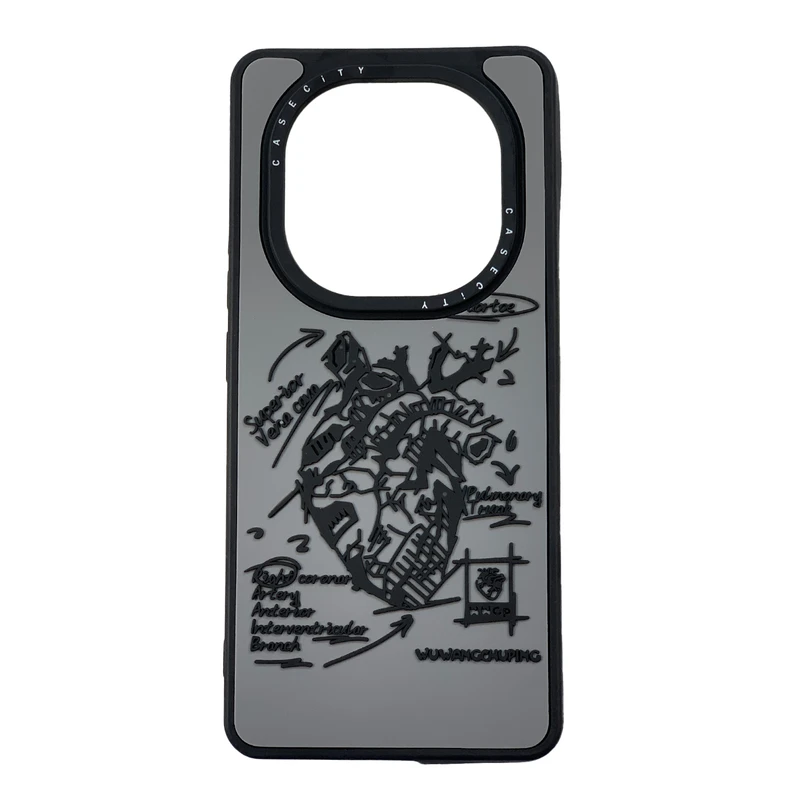 کاور کیس تیفای مدل Heart مناسب برای گوشی موبایل شیائومی Redmi Note 14 pro 4G / Note 14 pro 5G / Note 14 pro plus 5G