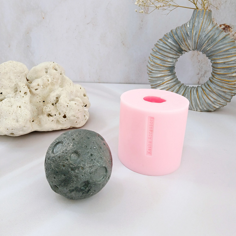 قالب شمع کوشا اکسسوری مدل کره ماه