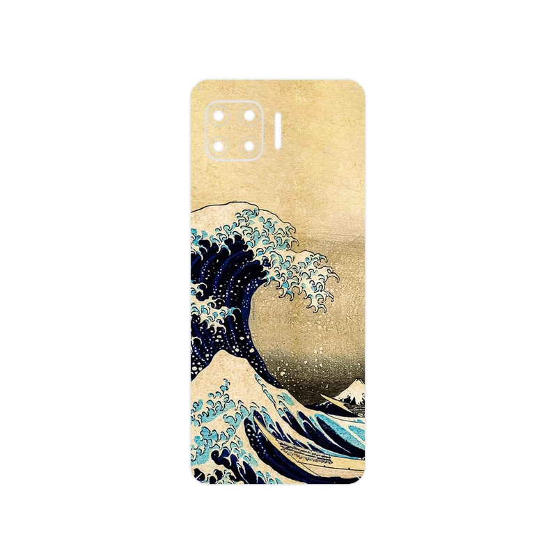 برچسب پوششی ماهوت مدل The Great Wave off Kanagawa of Hokusai مناسب برای گوشی موبایل موتورولا Moto G 5G Plus