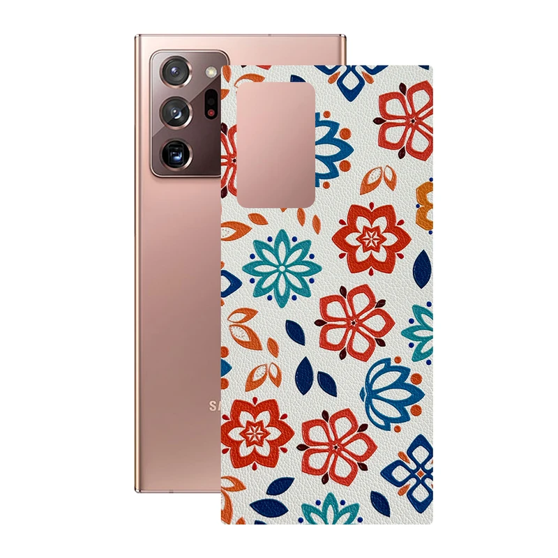 برچسب پوششی ریمکس مدل Leth طرح گل مناسب برای گوشی موبایل سامسونگ Galaxy Note 20 Ultra